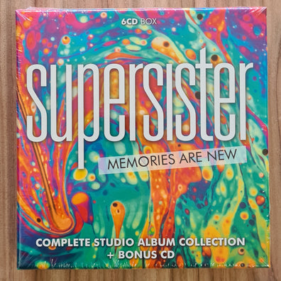 Pre Loved CDs - Supersister - Memories Are New, Complete Studio Album Collection (6 Disc)